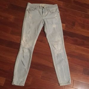 Current/Elliott the stiletto chalky Indigo 25